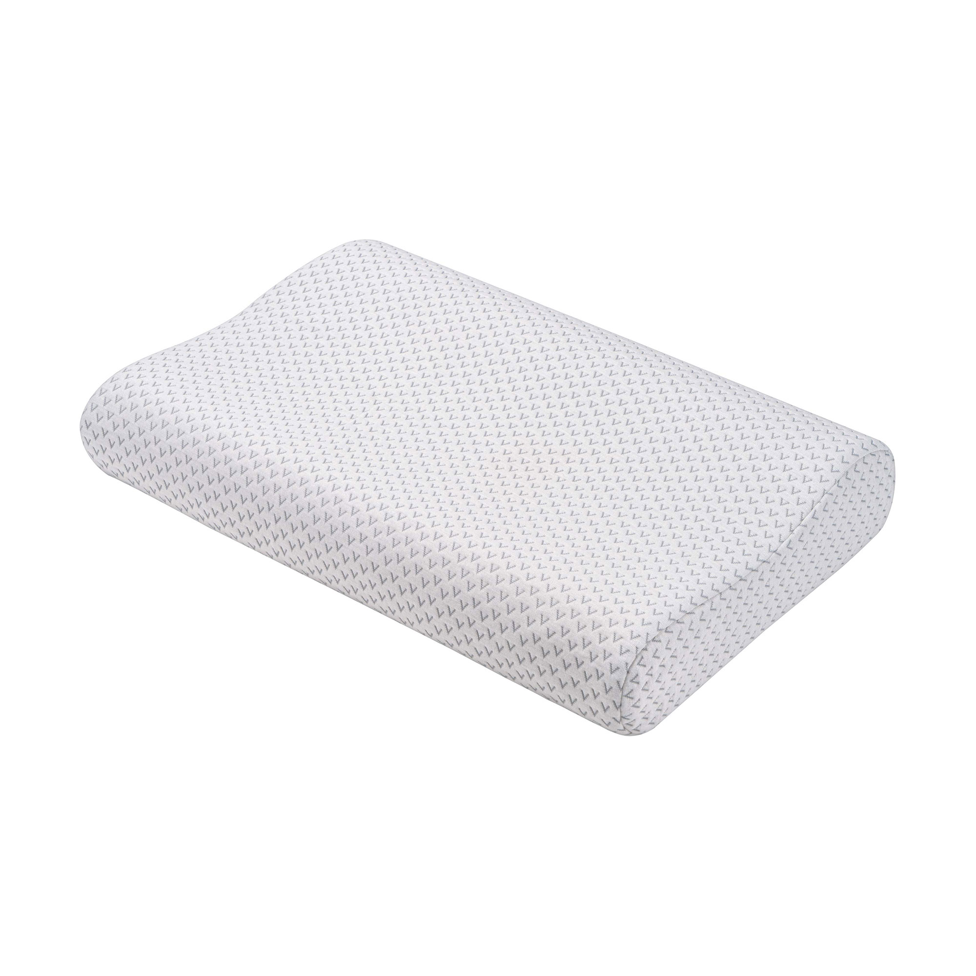 Подушка ортопедична Ardesto Sleepwell хвиля, піна меморі, біла, 60*40*11(9) см (ART6040COP)
